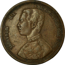 Coin, Thailand, Rama V, Att, 1890, VF(30-35), Bronze, KM:22