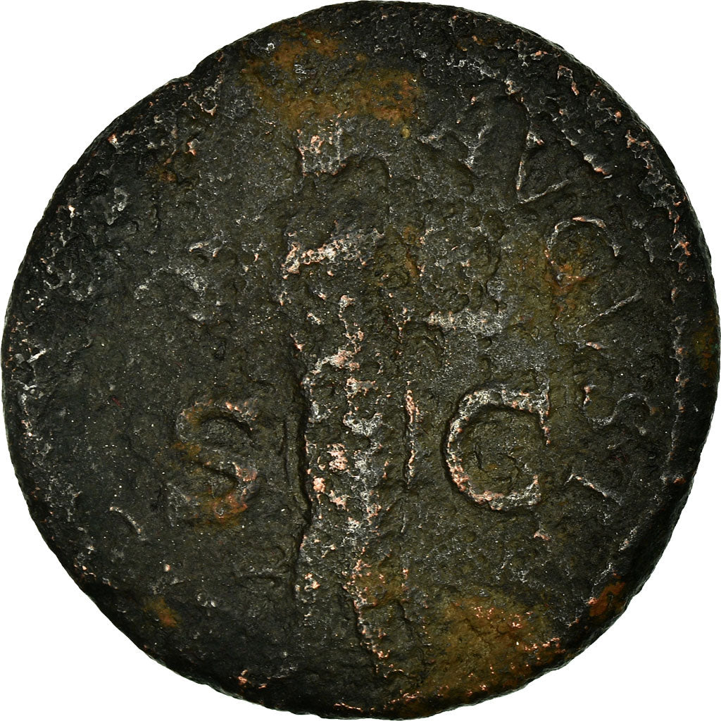 Moneda, Claudius, As, 41-50, Roma, BC+, Cobre, Cohen:47, RIC:97