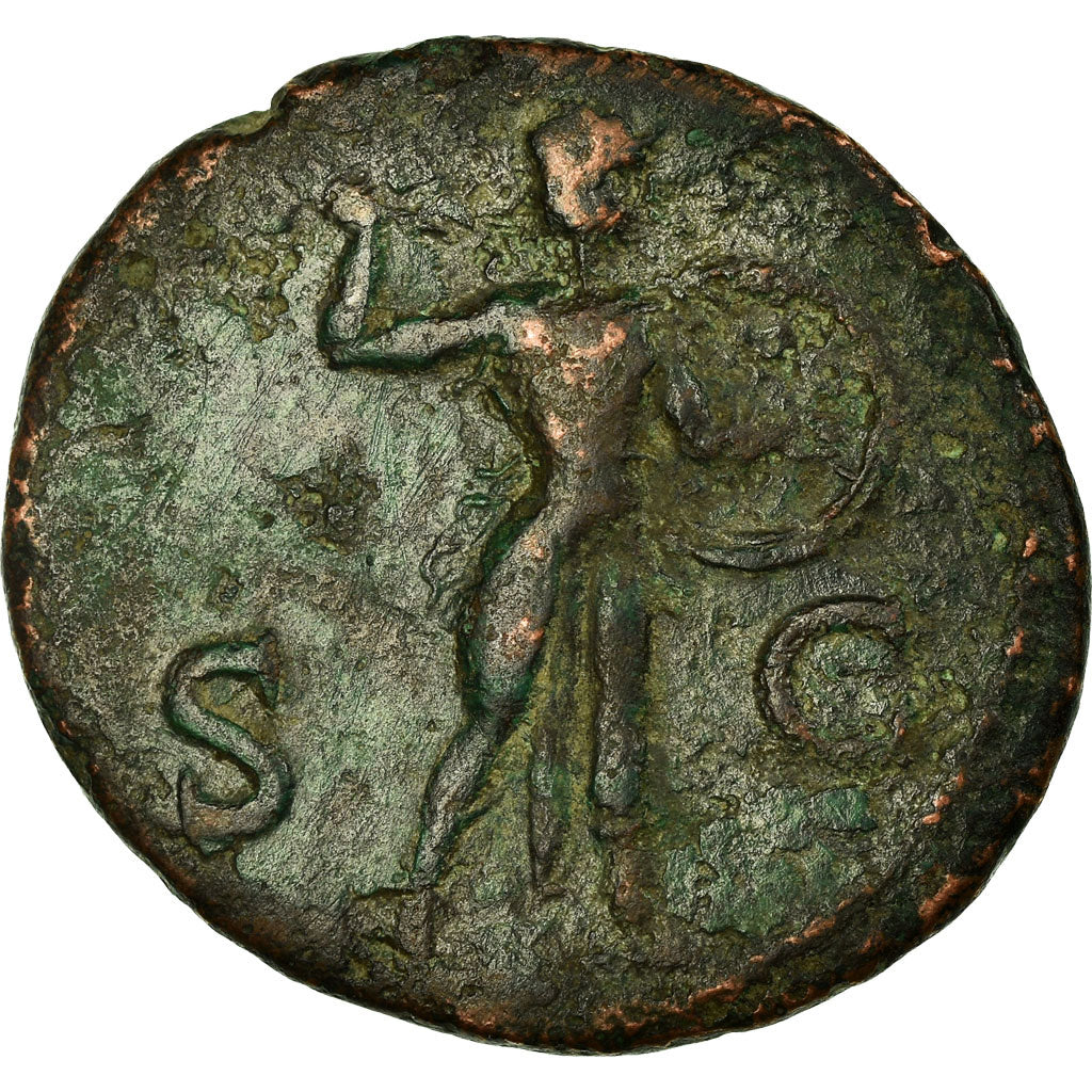 Claudius, As, 50-54, Rome, Bronze, VF(20-25), RIC:116