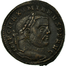 Moneta, Maximianus, Follis, Ticinum, BB+, Rame, RIC:43 b