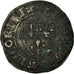 Coin, France, Charles VI, Blanc Guénar, Cremieu, VF(20-25), Billon