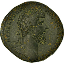 Coin, Lucius Verus, Sestertius, Roma, VF(20-25), Bronze, RIC:1370