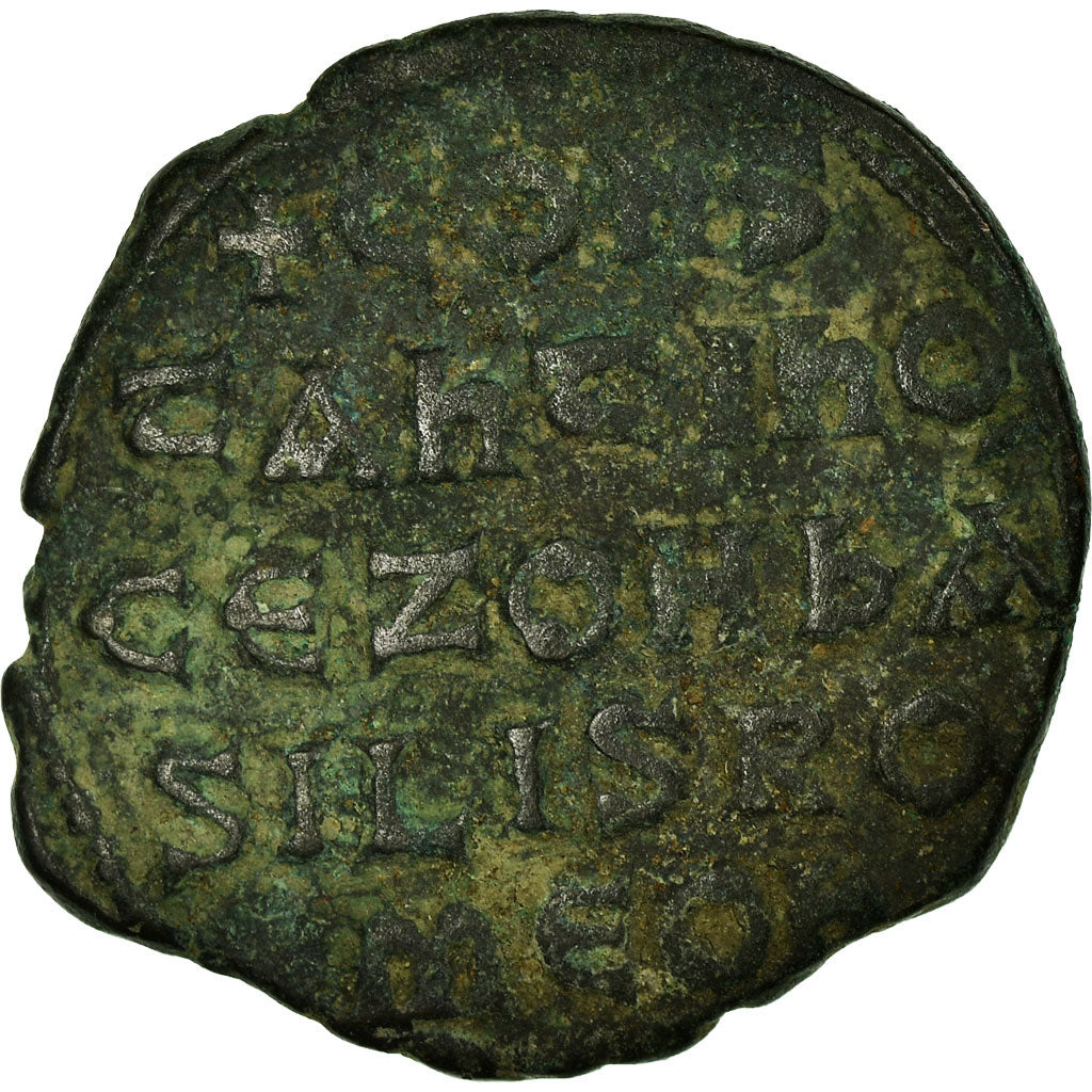 Monnaie, Constantine VII Porphyrogénète, Follis, Constantinople, TTB+, Cuivre
