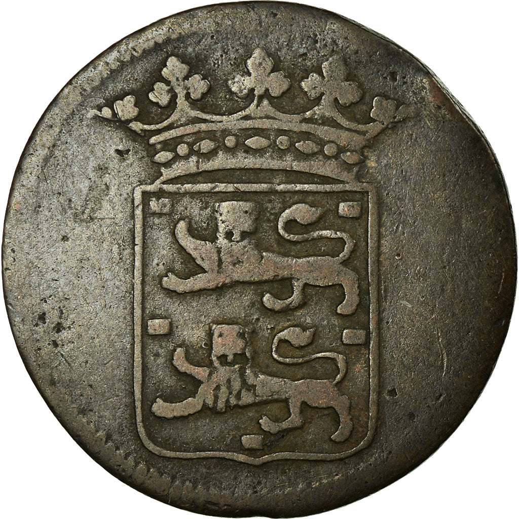 Coin, NETHERLANDS EAST INDIES, Duit, 1733, VF(20-25), Copper, KM:131