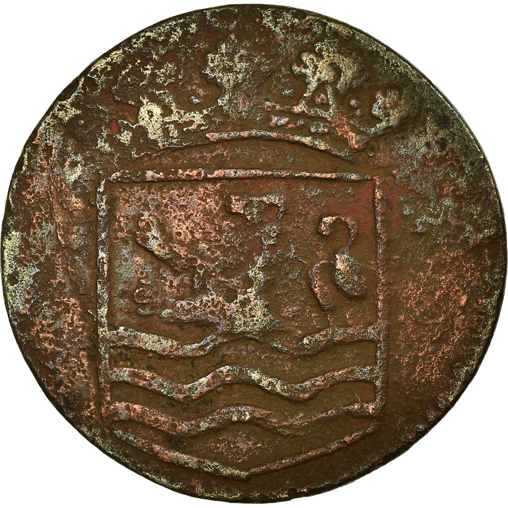 NETHERLANDS EAST INDIES, Duit, 1739, VF(20-25), Copper, KM:152.2