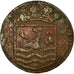 NETHERLANDS EAST INDIES, Duit, 1739, VF(20-25), Copper, KM:152.2