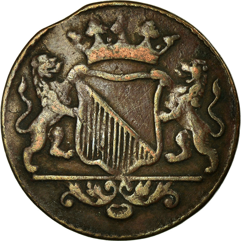 Monnaie, NETHERLANDS EAST INDIES, Duit, 1755, Utrecht, TB, Cuivre, KM:111.1