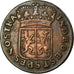 Coin, NETHERLANDS EAST INDIES, Duit, 1776, Harderwijk, AU(50-53), Copper