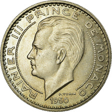 Coin, Monaco, 100 Francs, 1950, MS(60-62), Cupro-nickel, KM:E33, Gadoury:142