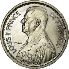 Coin, Monaco, 10 Francs, 1945, MS(60-62), Copper-nickel, KM:E18, Gadoury:136