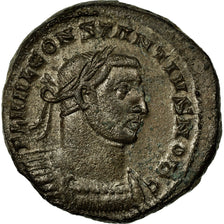 Coin, Constantius I, Follis, AU(50-53), Copper, Cohen:83