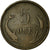Coin, Denmark, Christian IX, 5 Öre, 1884, VF(20-25), Bronze, KM:794.1