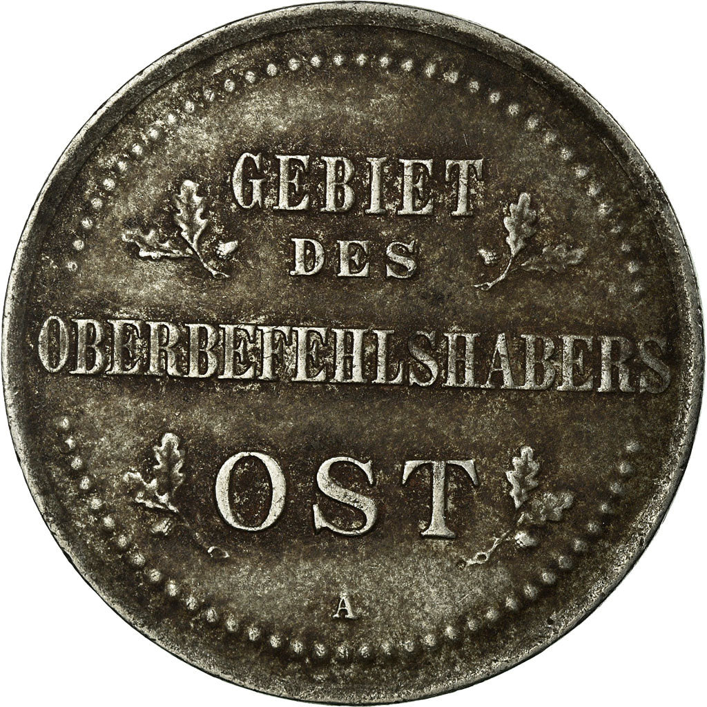Coin, GERMANY - EMPIRE, Wilhelm II, 3 Kopeks, 1916, Berlin, EF(40-45), Iron