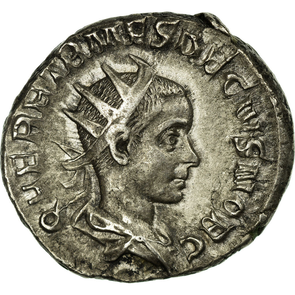 Coin, Herennius Etruscus, Antoninianus, Roma, MS(60-62), Billon