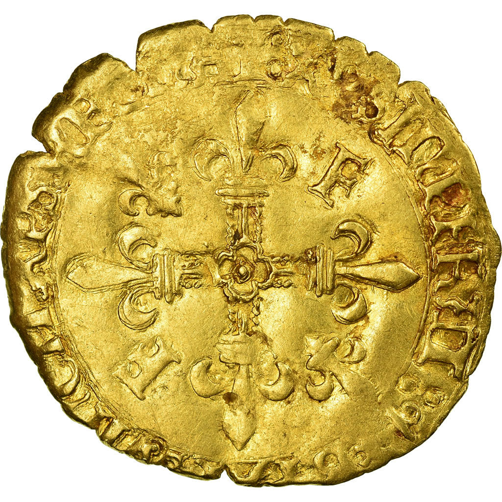 Coin, France, François Ier, Ecu d'or, VF(20-25), Gold