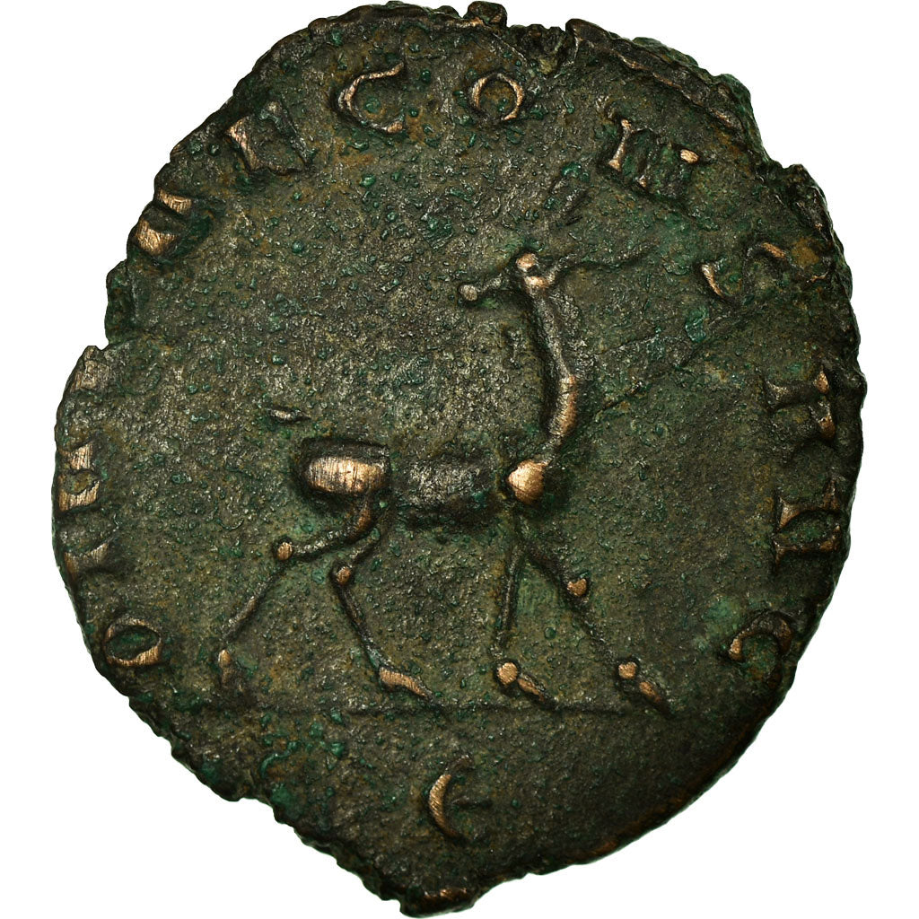 Coin, Gallienus, Antoninianus, Rome, VF(30-35), Billon, RIC:197