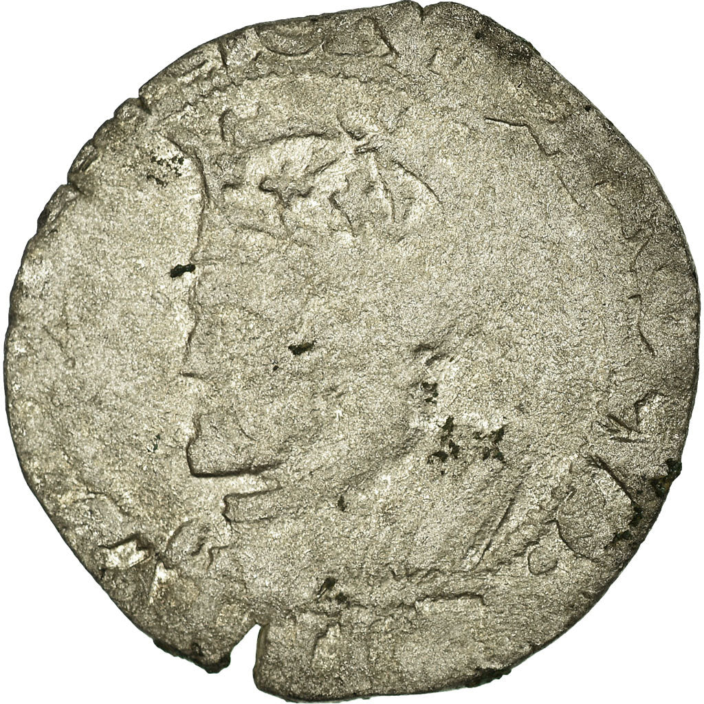 Moeda, França, Carolus, 1616, Besançon, F(12-15), Lingote, Boudeau:1291