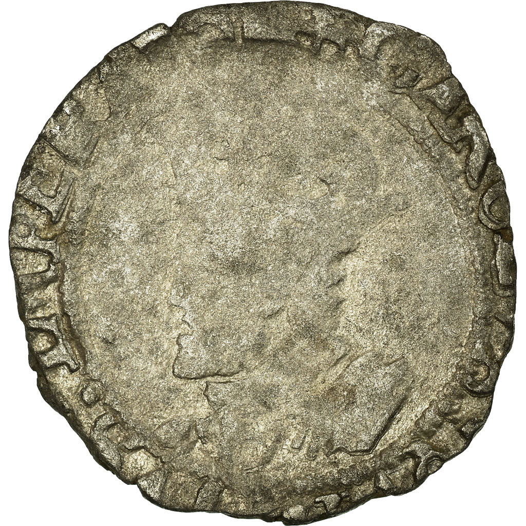 Moneta, Francja, Carolus, 1613, Besançon, F(12-15), Bilon, Boudeau:1291