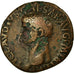 Coin, Claudius, As, 41-50, Rome, VF(30-35), Copper, RIC:100