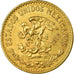 Coin, Mexico, 20 Pesos, 1918, Mexico City, AU(55-58), Gold, KM:478