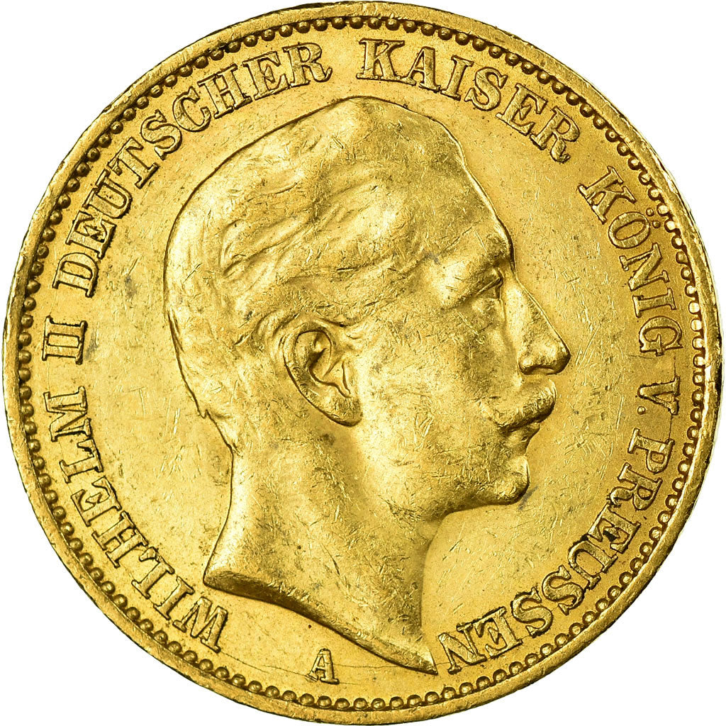 Monnaie, Etats allemands, PRUSSIA, Wilhelm II, 20 Mark, 1911, Berlin, SUP, Or