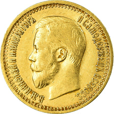 Coin, Russia, Nicholas II, 7 Roubles 50 Kopeks, 1897, St. Petersburg, EF(40-45)