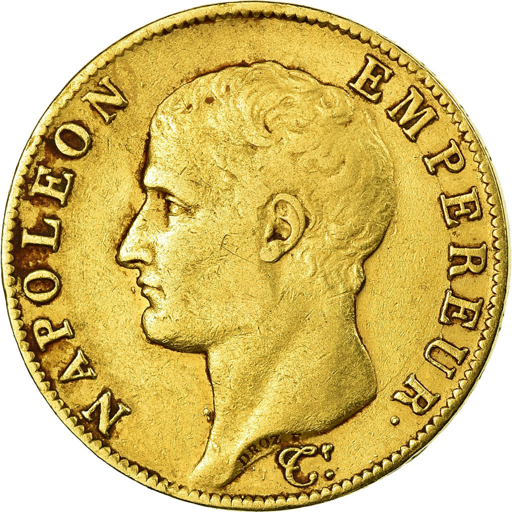 Monnaie, France, Napoléon I, 40 Francs, 1806, Paris, TB, Or, Gadoury:1082