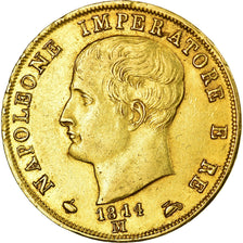 Coin, ITALIAN STATES, KINGDOM OF NAPOLEON, Napoleon I, 40 Lire, 1814, Milan