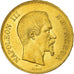 Moneta, Francia, Napoleon III, Napoléon III, 100 Francs, 1857, Paris, BB, Oro