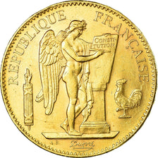 Monnaie, France, 100 Francs, 1911, Paris, TTB+, Or, Gadoury:1137a, KM:858