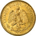 Coin, Mexico, 2 Pesos, 1945, Mexico City, MS(63), Gold, KM:461