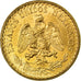 Coin, Mexico, 2 Pesos, 1945, Mexico City, MS(63), Gold, KM:461