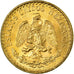 Coin, Mexico, 2 Pesos, 1945, Mexico City, MS(63), Gold, KM:461