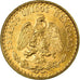 Coin, Mexico, 2 Pesos, 1945, Mexico City, MS(63), Gold, KM:461