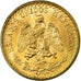 Coin, Mexico, 2 Pesos, 1945, Mexico City, MS(63), Gold, KM:461