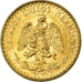 Coin, Mexico, 2 Pesos, 1945, Mexico City, MS(63), Gold, KM:461