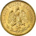 Coin, Mexico, 2 Pesos, 1945, Mexico City, MS(63), Gold, KM:461
