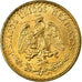 Coin, Mexico, 2 Pesos, 1945, Mexico City, MS(63), Gold, KM:461