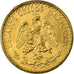 Coin, Mexico, 2 Pesos, 1945, Mexico City, MS(63), Gold, KM:461