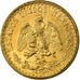 Coin, Mexico, 2 Pesos, 1945, Mexico City, MS(63), Gold, KM:461