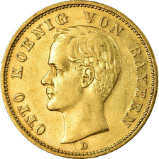 Moneta, Stati tedeschi, BAVARIA, Otto, 20 Mark, 1900, Munich, BB+, Oro, KM:920