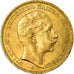 Coin, German States, PRUSSIA, Wilhelm II, 20 Mark, 1905, Berlin, AU(55-58)