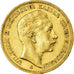 Coin, German States, PRUSSIA, Wilhelm II, 20 Mark, 1896, Berlin, AU(50-53)