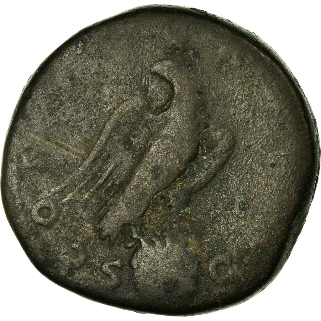 Moneta, Divus Lucius Verus, Sesterzio, 169, Rome, B+, Bronzo, RIC:1509