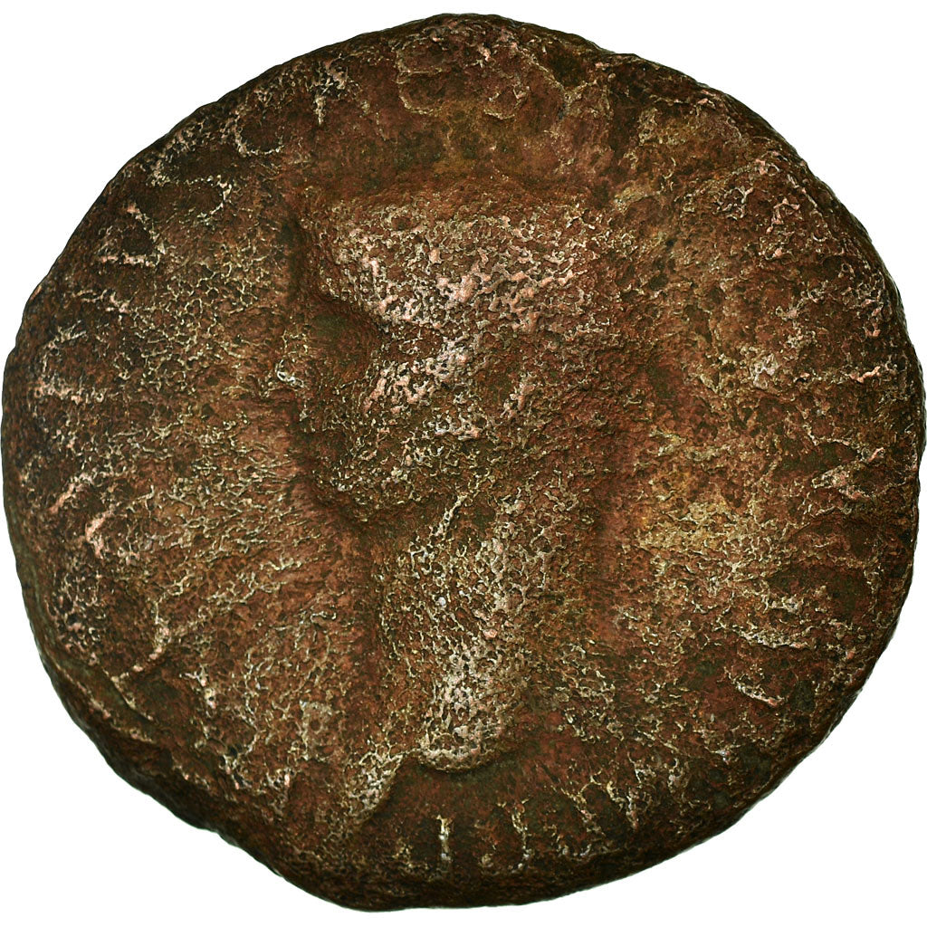 Coin, Claudius, As, 41-50, Rome, F(12-15), Copper, RIC:100