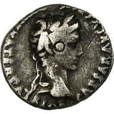 Coin, Augustus, Denarius, 1-12, Rome, VF(20-25), Silver, RIC:208
