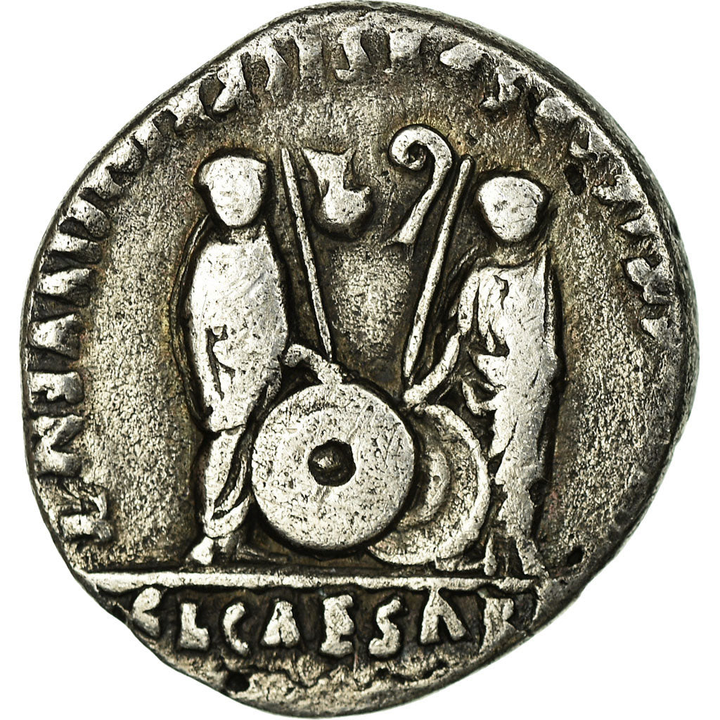 Coin, Augustus, Denarius, 1-12, Rome, VF(20-25), Silver, RIC:208