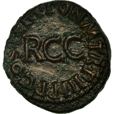 Coin, Claudius, Quadrans, Roma, EF(40-45), Bronze, RIC:52