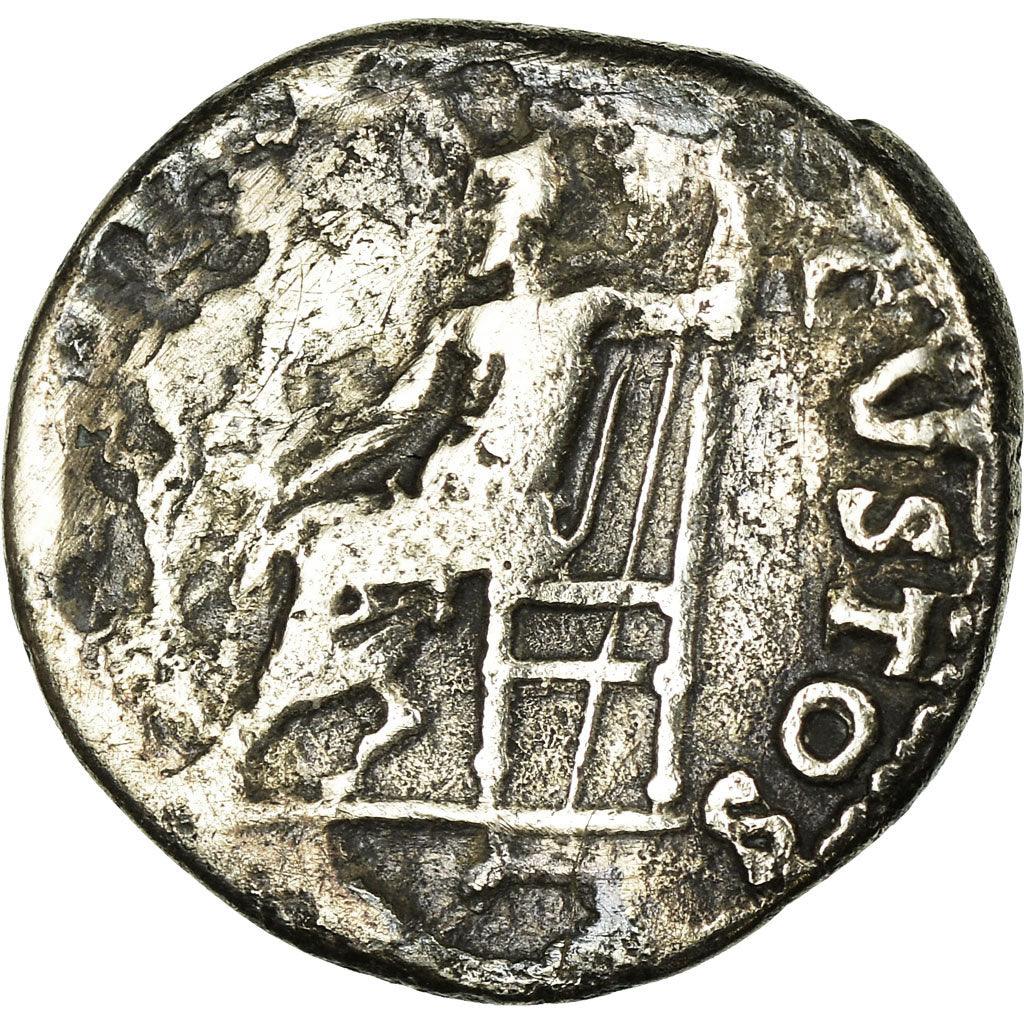 Coin, Nero, Denarius, Rome, F(12-15), Silver, RIC:53