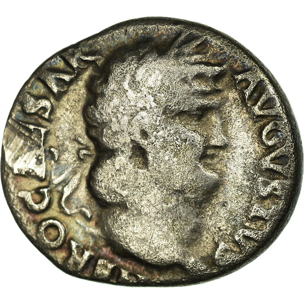 Coin, Nero, Denarius, Rome, VF(20-25), Silver, Cohen:316